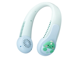Ventilador de mano Gusshious CS1330, ajuste de viento de 3 velocidades, batería de larga duración, gran potencia eólica, color verde