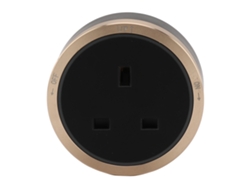 Adaptador Deslizante De Abs Extraíble Para Enchufe Eléctrico De 13 A Con Montaje En Riel, Ideal Para El Hogar, La Cocina Y El Dormitorio.