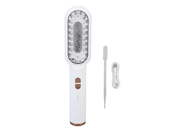 Pente De Aplicação Na Escalp Com Luz Vermelha, Vibração, Microcorrente Para Crescimento Capilar E Massagem.