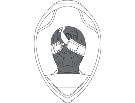 Casco AGV K-5 S Top Pad