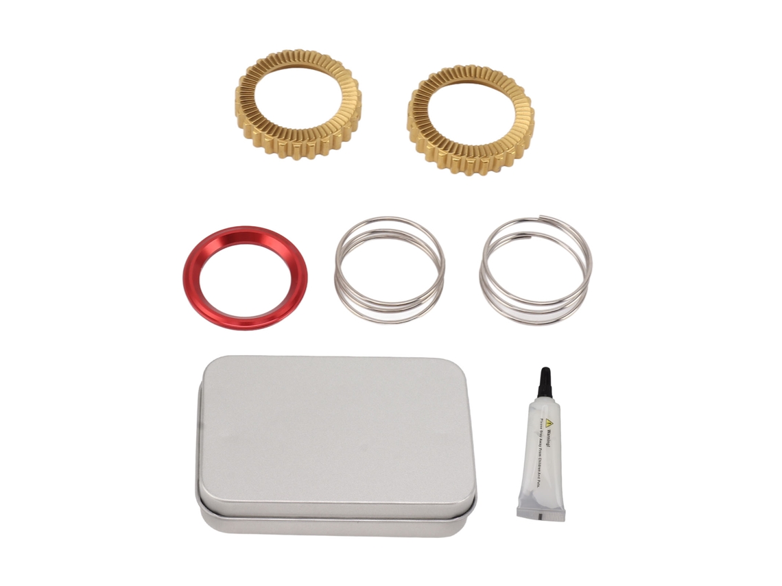 Kit De Bloqueo De Buje De Bicicleta De Aluminio Dt Metal 60t Con Resorte Y Grasa De Mantenimiento.