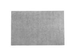 Alfombra BELIANI Demre de Poliéster Gris 200x300