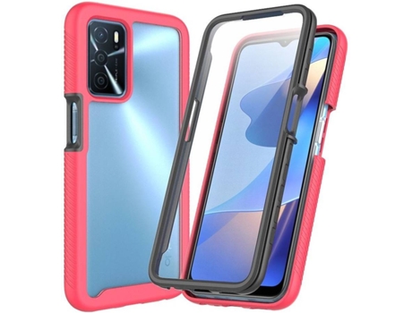 Funda Oppo A16 HFS-HOUSE Full Coverage (Rojo)