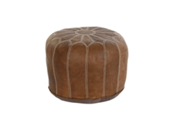 Reposapies Piel Marron 48x48x35cm