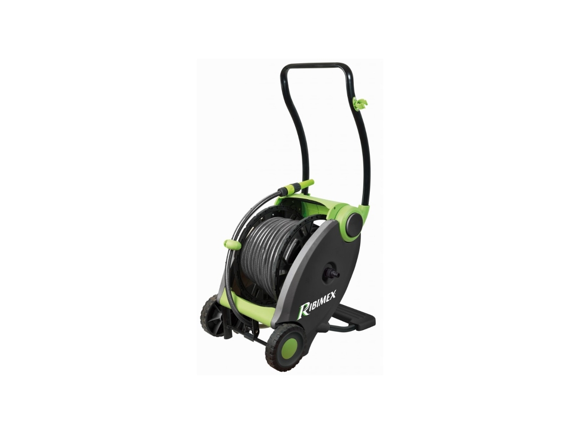 Carrete automático de 40m con pedal. PRDP41 - RIBIMEX