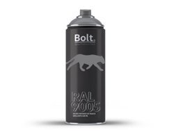 Spray Bolt Premium Acrilico Brillante Ral 400 Ml (Ral 9005 Negro Intenso)