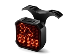 Luz Trasera Led Inteligente Recargable Para Bicicleta Con Sensor De Freno, Control Por Aplicación, Ip66