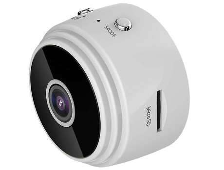 Mini cámara oculta cámara de vigilancia remota grabadora HD Hot Link 1080P cámara de red inalámbrica Wifiblanco BISBISOUS