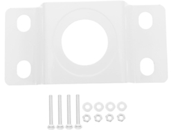 Soporte Reforzado Para Farolas Solares, Kit De Brazo De Instalación Exterior Con Placa De Montaje
