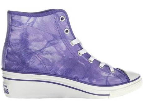 Zapatillas CONVERSE Chuck Taylor All Star Hiness Mujer (40 - Blanco y Morado)