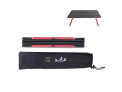 Mesa Plegable De Aluminio, Ligera Y Portátil, Ideal Para Acampar, Picnics, Barbacoas Y Uso Al Aire Libre.