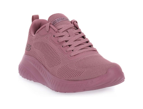 Zapatillas de Mujer SKECHERS Bobs Squad Chaos Face Sintetico Rosa (38)
