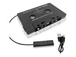 Adaptador Convertidor Bluetooth 5.0 Universal Para Casete, Reproductor De Casete Para Coche, Adaptador De Música Estéreo Auxiliar.