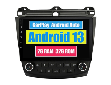 Autoradio Multimedia ROVERONE para Honda Accord 7 VII 2002 - 2008 CarPlay Android Coche Radio Bluetooth Navegación