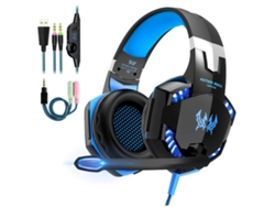 Auriculares para juegos con micrófono - Negro