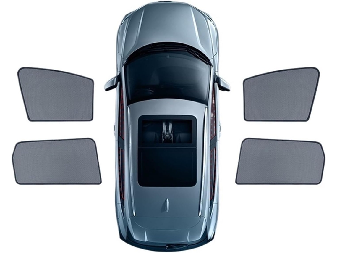 Parasol De Verano Para Ventanas Delanteras Y Traseras Del Mazda 5 2005-2010 (para Pequeñas).