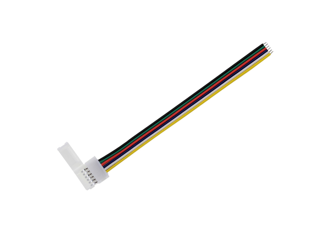 Cable de Conexión Rápida Para Tira Led Rgb+Cct (6 Pin) 15cm LEDBOX