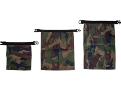 Paquete De 3 Bolsas Impermeables Para Senderismo, 190 G, Diseño Compresible, Para Acampada Al Aire Libre Y Deportes Acuáticos.