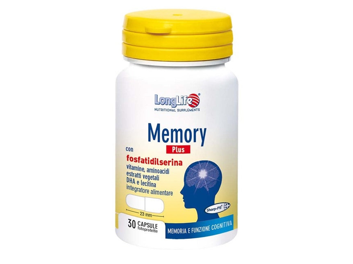 Memory Plus 30 Longlife Cápsulas fotoprotegidas LONGLIFE