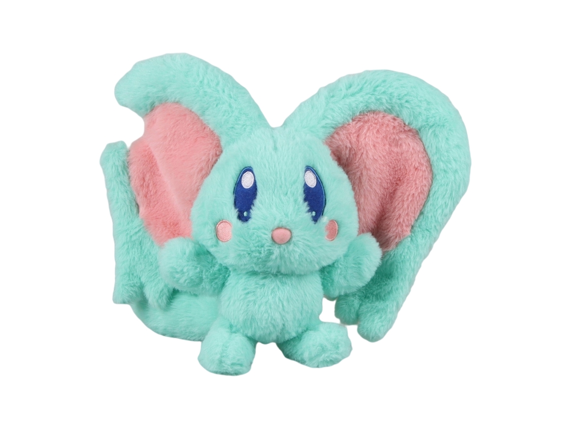 Dan26-muñeco De Peluche De Personaje De Anime Y Cartoon Juguete Suave Para Niños Y Coleccionistas Regalo Azul 25cm