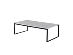 Mesa De Centro FURNLUX Premium Estelle (Blanco, Piedra - 60X120X36 Cm)