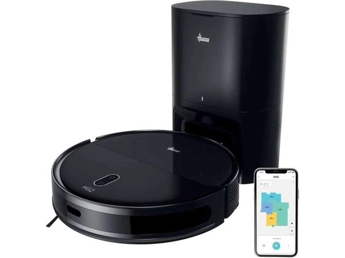 Aspirador Robot HOOVER HG250HP 011 Hydro Pro (Negro)