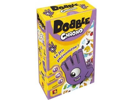 Juego de Mesa ASMODEE Dobble Chrono (Edad Mínima: 6 -Dificultad: Baja)