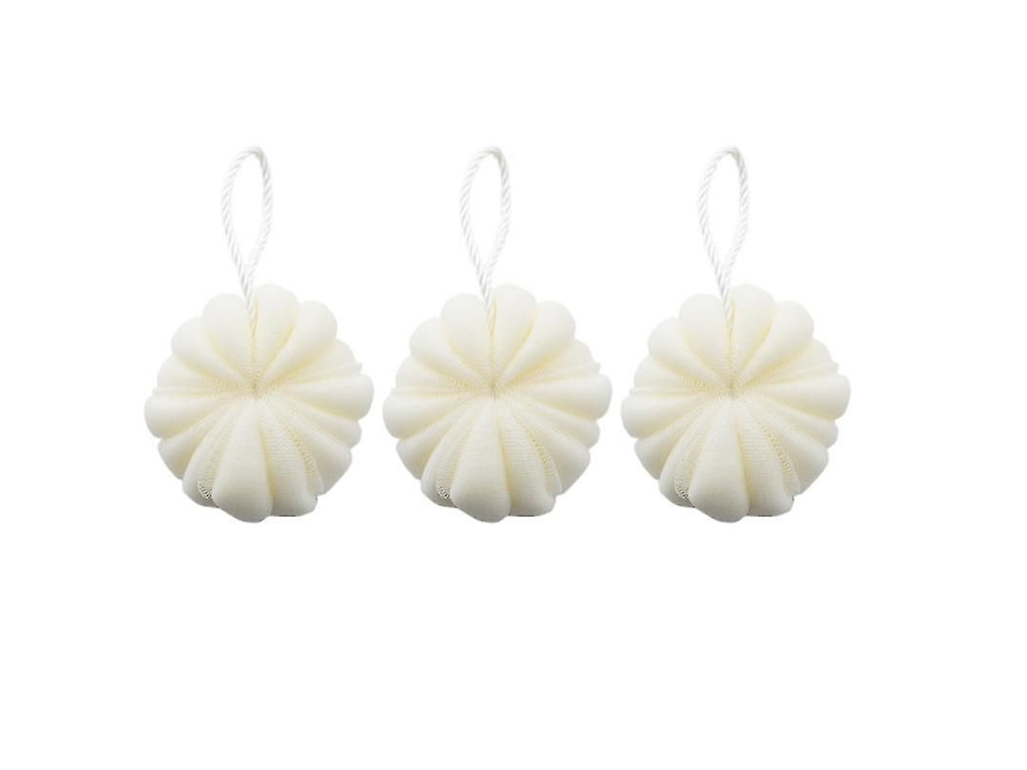 Bolas De Baño Con Forma De Calabaza Con Cuerda Para Colgar, Fabricadas En Fibra De Pe (beige)