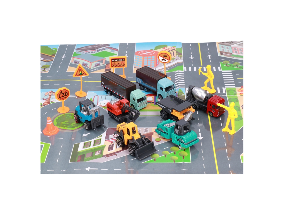 Camión De Juguete De Ingeniería A Escala 1:64, Vehículo De Construcción De Metal De Aleación, Regalo Para Niños De 3 Años En Adelante.