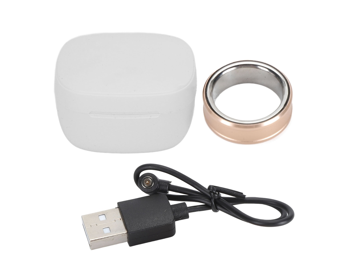 Anillo Inteligente Para La Salud, Monitor De Sueño, Contador De Pasos, Resistente Al Agua Ip68, Recargable, Oro Rosa 9