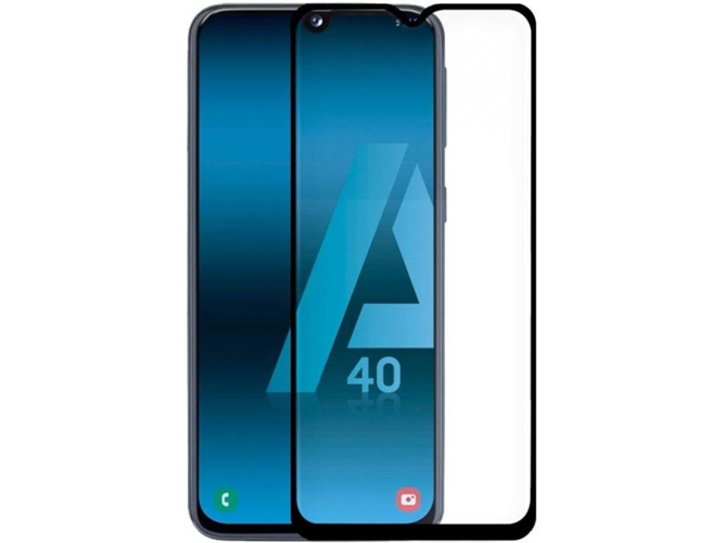 Protector de Cristal Templado Samsung Galaxy A40 LOJACHARGER SAMSA405V1 Negro