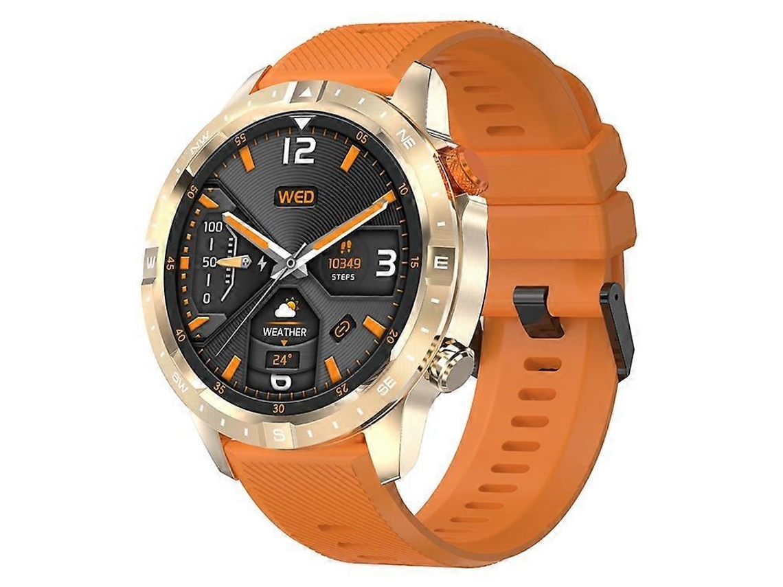 Reloj inteligente Ak57 con monitor de salud, Bluetooth y llamadas, pulsera deportiva resistente al agua con correa de silicona para bicicleta eléctrica Ly Ebike