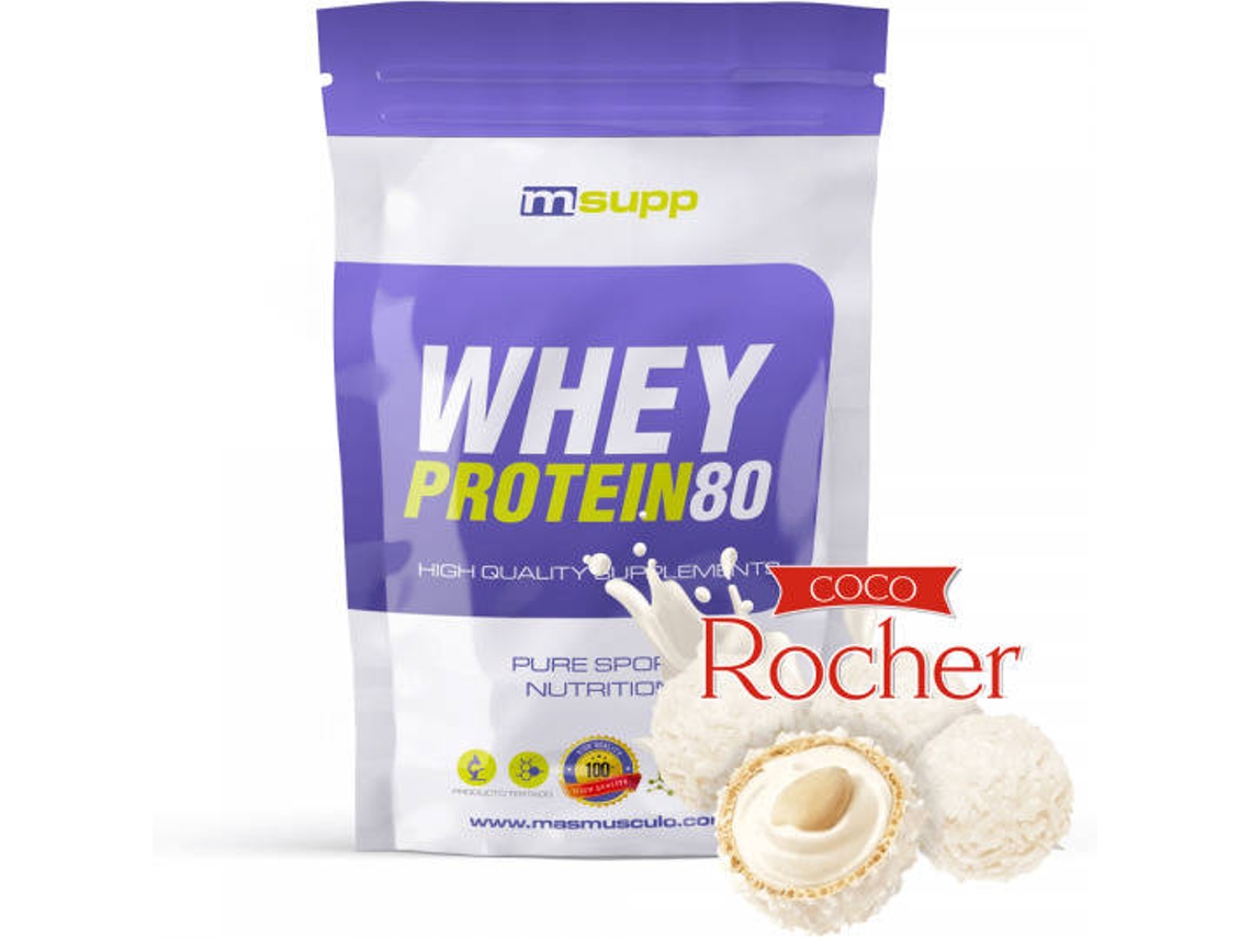 Whey Protein80 - 1kg Coco Rocher Masmusculo