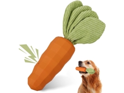 2026-juguete Para Masticar Perros - Perros Agresivos - Increíbles Zanahoria Con Chucheo - Natural Goma Duradera - Pequeños Medianos Grandes