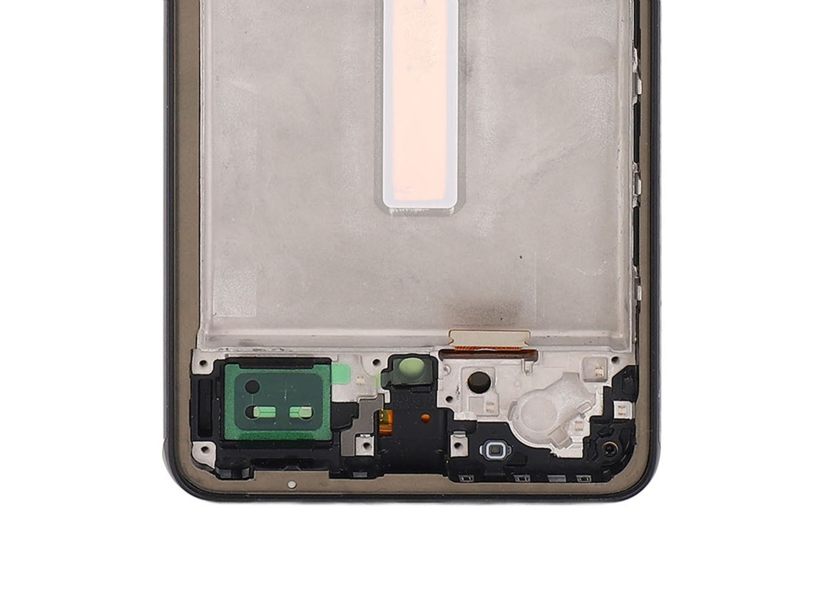 Ensamblaje Del Marco Del Digitalizador De La Pantalla Táctil Lcd Para Reparación Del A33 5g A336b Sin Herramienta De Huella Dactilar