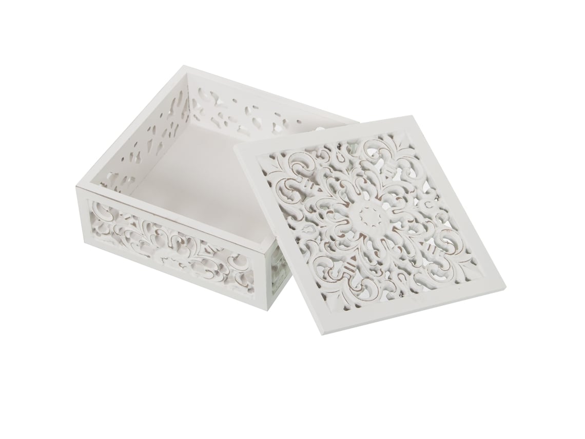 Caja Decorativa DRW (2 Unidades - Blanco)