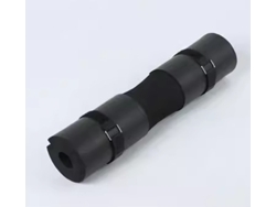 Almohadilla de hombro para mancuernas, engrosamiento, levantamiento de pesas, sentadillas, entrenamiento de fuerza, soporte de cuello con mancuernas, almohadilla protectora Mdug (negro 2)