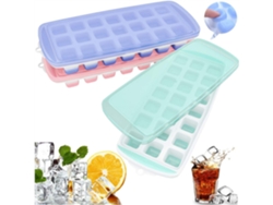 3 Piezas Cubo De Hielo Cubo Cuadrado