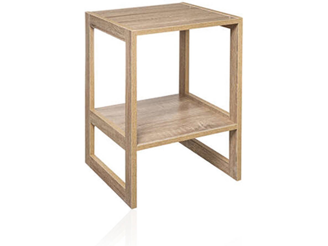 Estantería HOME KOOL HOME 2 Niveles (Beige - MDF - 34.5x33.5x51 cm)