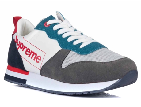 Zapatillas Bari Supreme (Textil y Sintético-Gris-43)