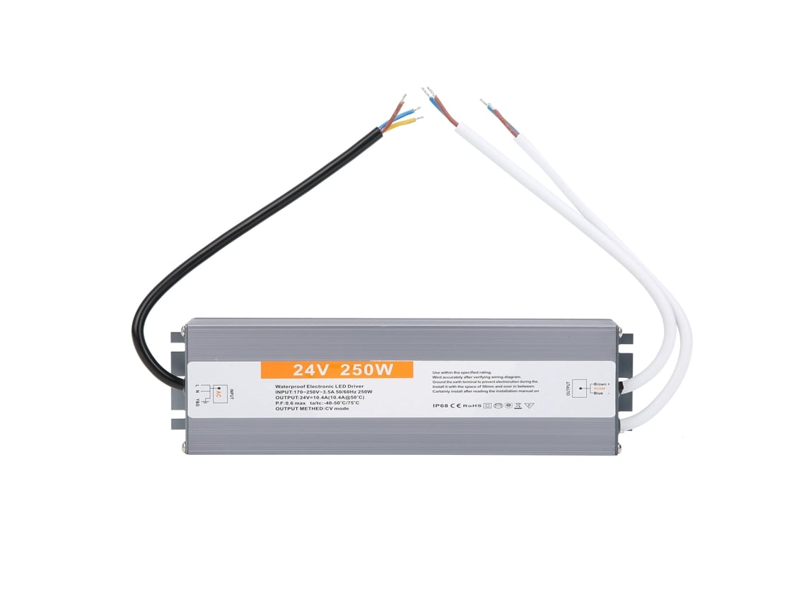Fuente De Alimentación Interruptora Impermeable 250w Led Driver Transformador Ac170‑250v