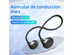 Auriculares Estéreo Inalámbricos De Conducción Ósea Bluetooth 5.3 Resistentes Al Agua Con Micrófono