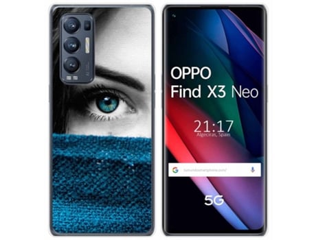 Carcasa Oppo Find X3 Neo TUMUNDOSMARTPHONE Dibujos Multicolor