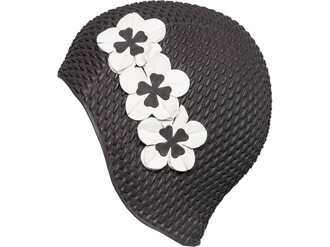Gorra de Natación Unisexo FASHY Flowers Rubber (Tamaño Unico)