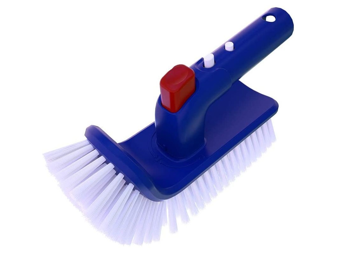 Cepillo Para Piscinas Con Mango Giratorio De 180°, Para Piscinas, Spas Y Bañeras, Cerdas Finas.
