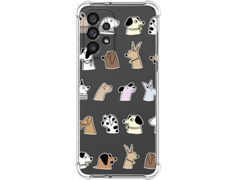 Carcasa Samsung Galaxy A53 5G TUMUNDOSMARTPHONE Dibujos Antigolpes Perros Multicolor