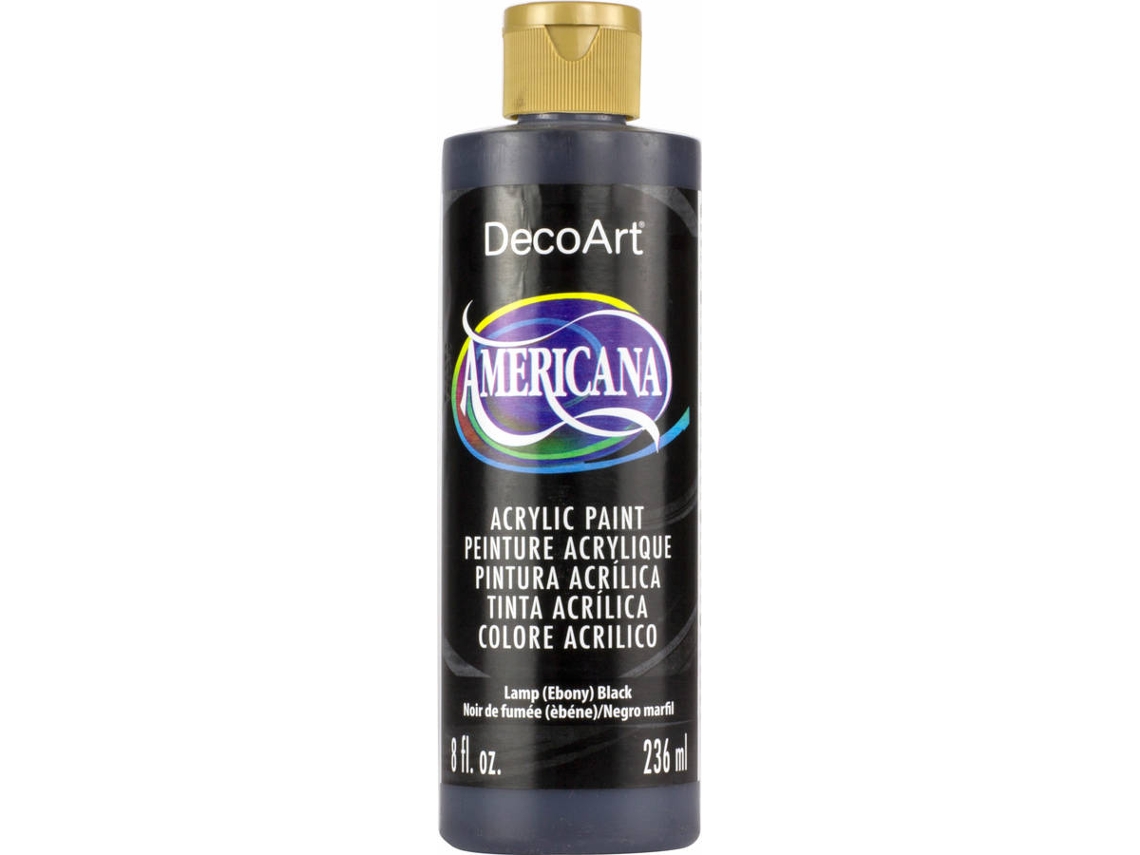Pintura Acrílica AMERICANA Ébano Escuro (236 ml)