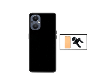 Funda Ceramica Full Cover para Oppo Oppo Reno Reno7 Lite GIFT4ME Negro