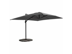 Juego De Parasol Excéntrico Inclinable (4 X 3 M) 4 Losas De Lastre