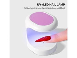 Mini lámpara UV para uñas de gel, innovadora lámpara de uñas de 16 W, LED portátil, secador profesional, arte GOKOCO